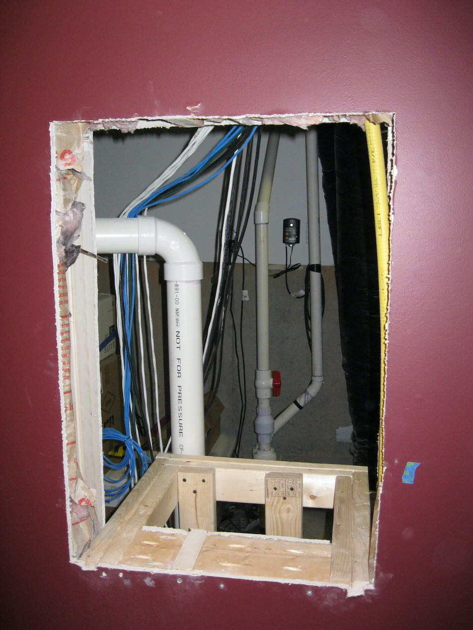 Rough Opening for Rack Enclosure