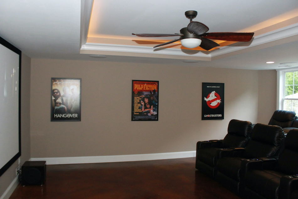 Home Theater Side View