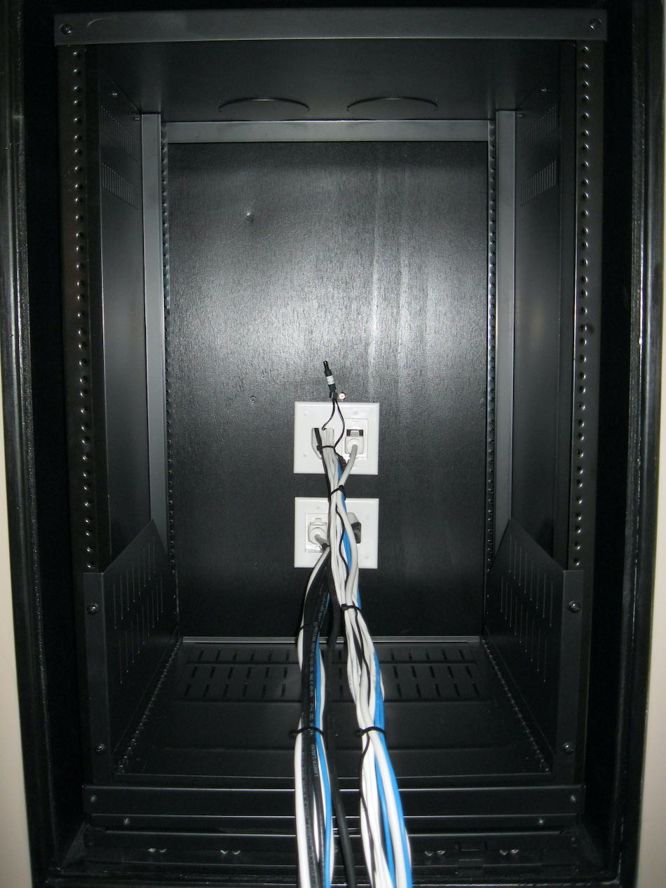 Finished Rack Cabinet