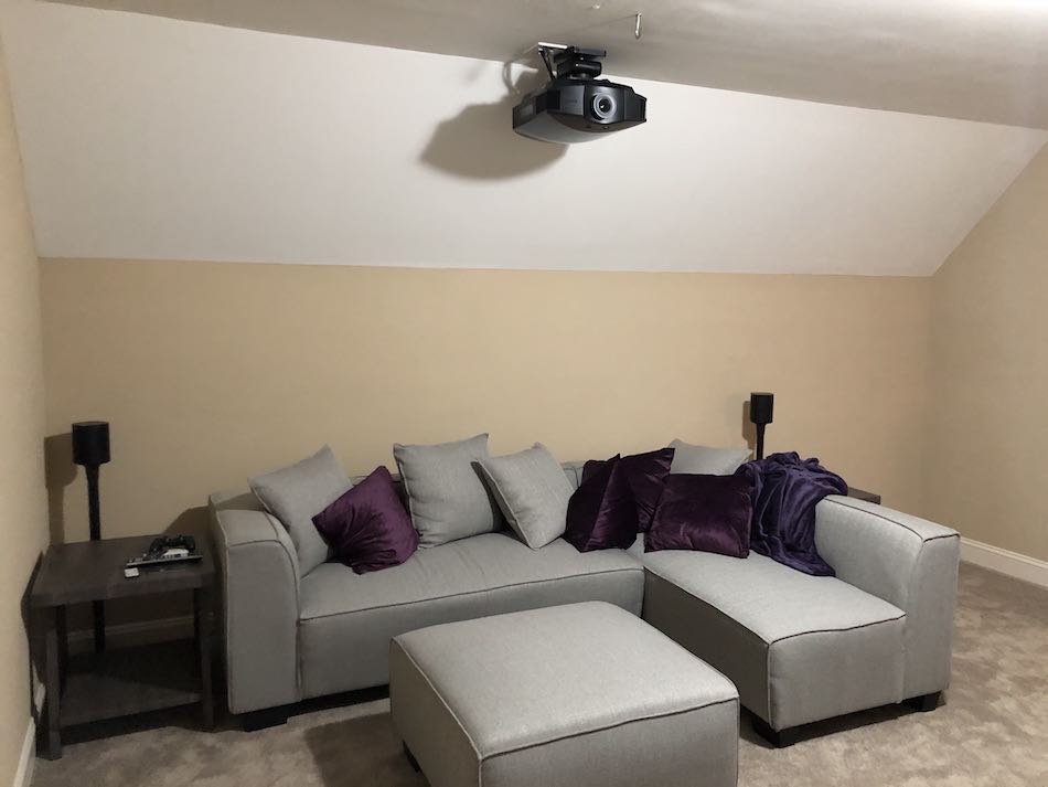 Projector with Sonos Speakers