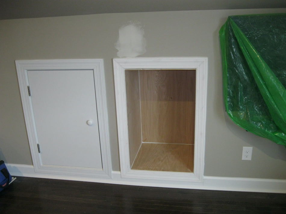 Finished Rack Cabinet