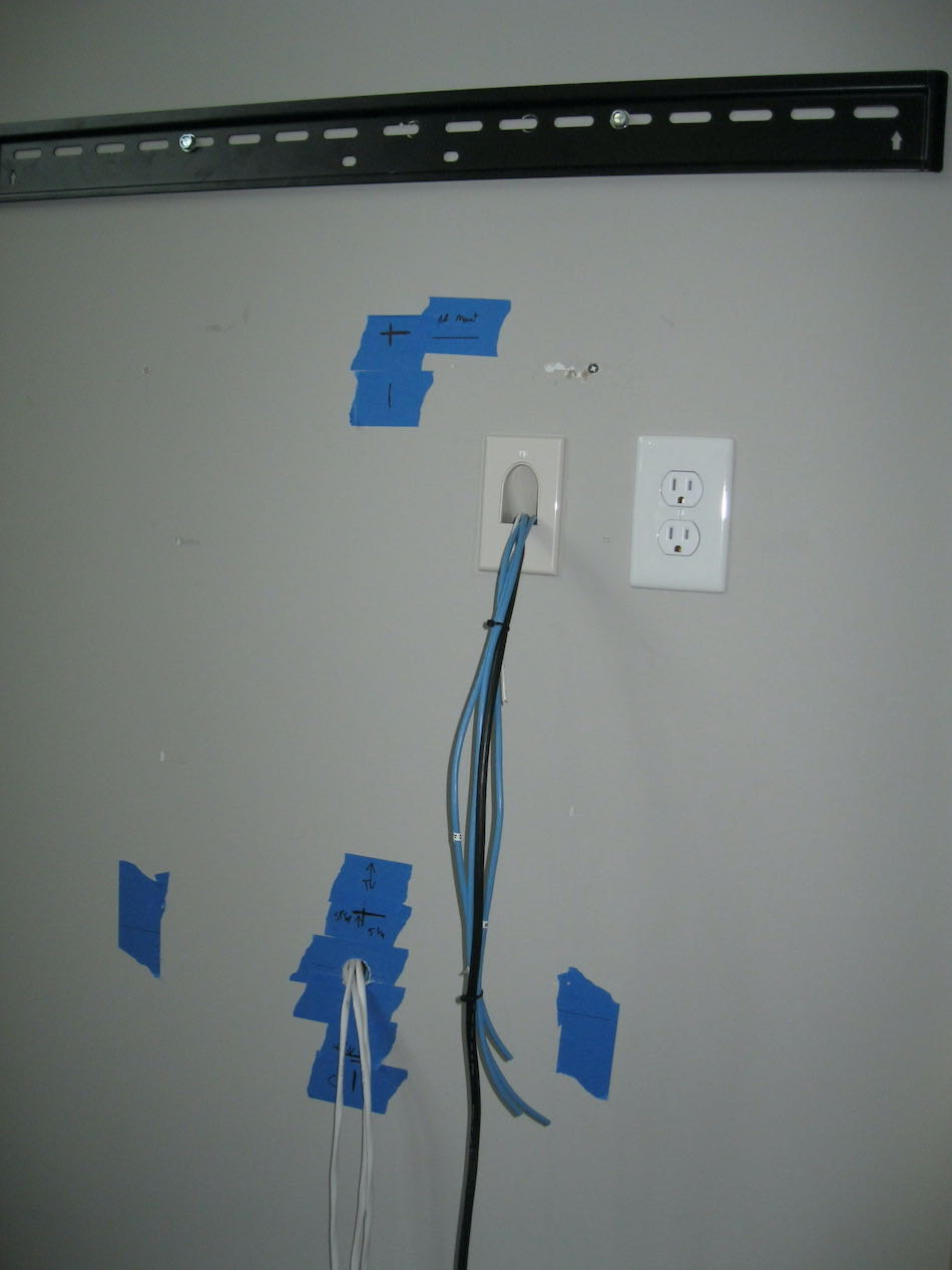 Wiring for TV and Soundbar