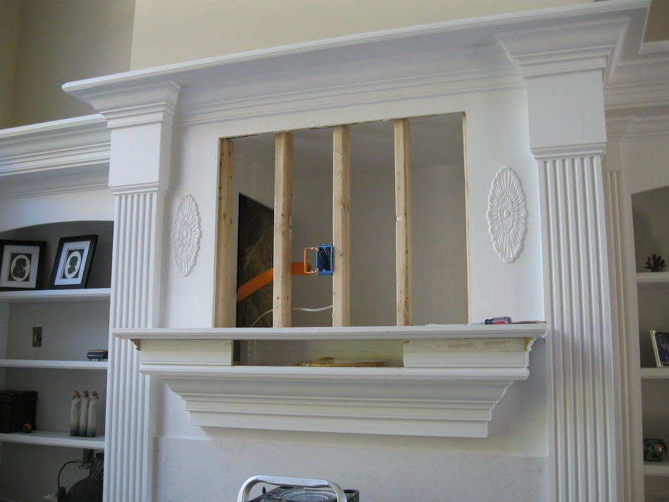 Carpenrty for New TV