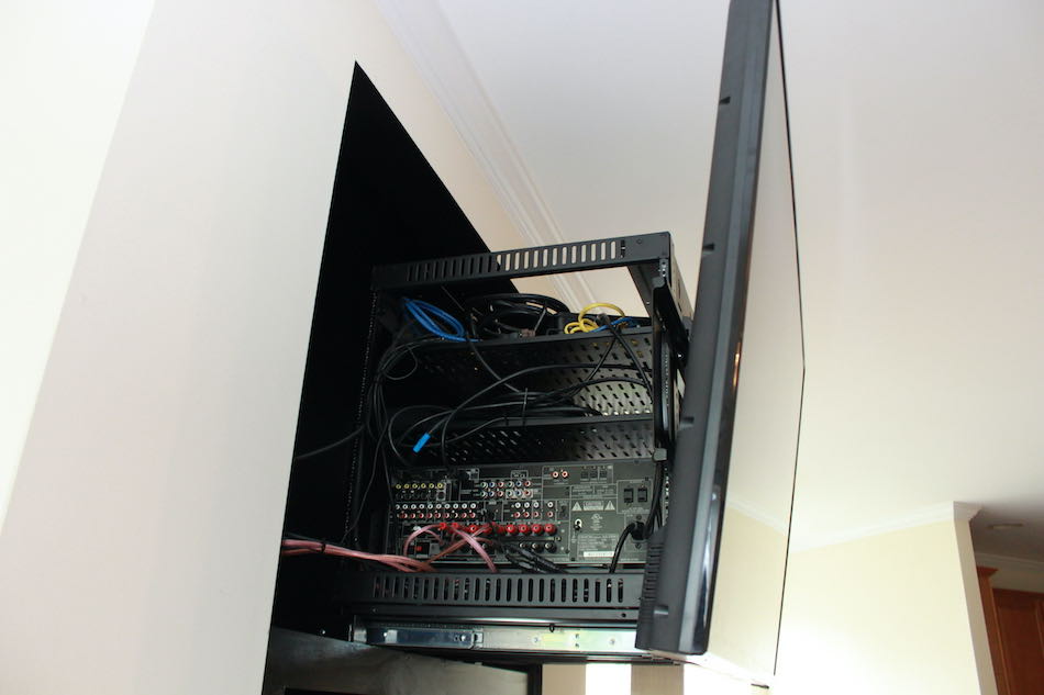 TV and Rack